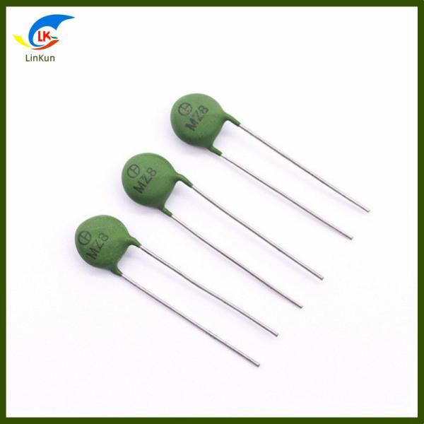MZ21/WMZ12A/MZ11 Series PTC Thermistor Diameter 8mm 120℃ 30～60 Ohms (50R±20%)