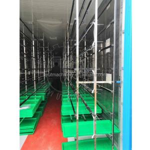 40HQ Container Hydroponic Fodder System for Farms White Barley Grass Growing