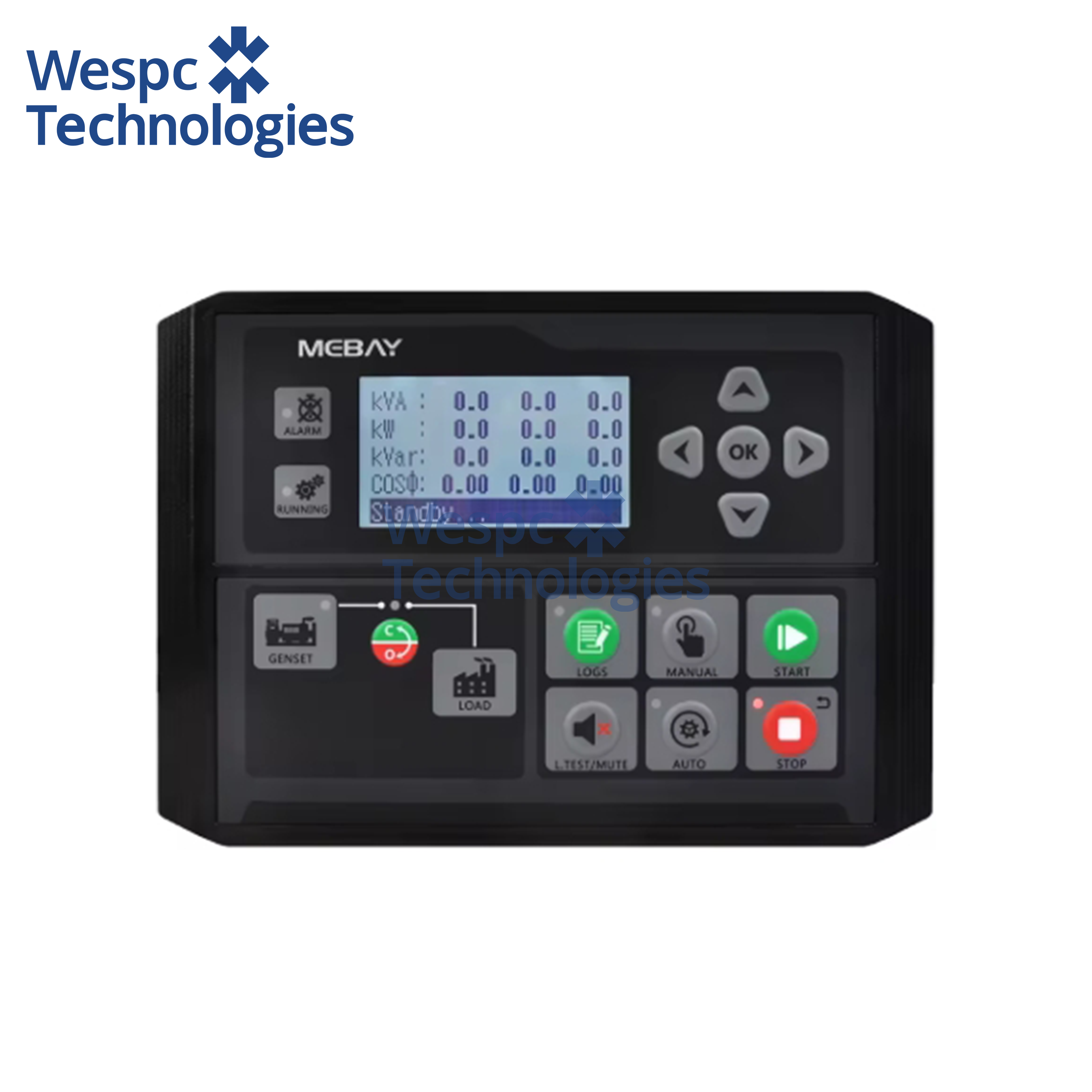 Wholesale WESPC Original DC40D MK4 Smart Genset Controller with Solenoid Control Function from china suppliers