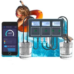 Wholesale Professional Water Testing Kit 8-in-1 Comprehensive Analysis Smart APP Control High-Accuracy Sensors from china suppliers