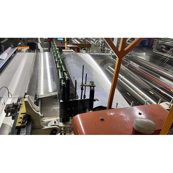 Time Saving Heavy Duty Mesh Wire Making Machine Loom Stable Running 1600D