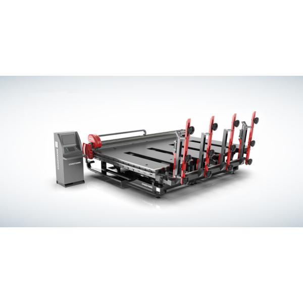 Double Glass Processing CNC Glass Cutting Machine With The Photoelectric