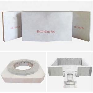 Bulk Density ≥3.95g/cm Fused Cast Zircon Mullite Refractory Bricks For Glass