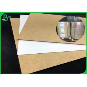 325gsm 360gsm 31 x 43inches Virgin Pulp Coated Kraft Paper Board For Lunch Box