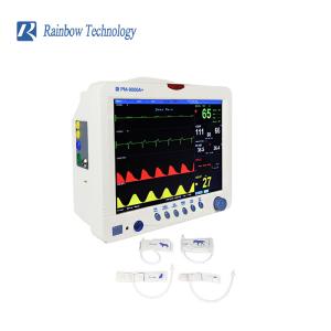 Patient Monitor with 1-7 Level Audio/Visual Alarming Arrhythmia Analysis and