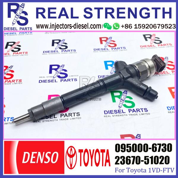 injector nozzle 23670-59035 23670-51020 095000-6730 inyector for Toyota 1VD-FTV common rail injector 095000-7710
