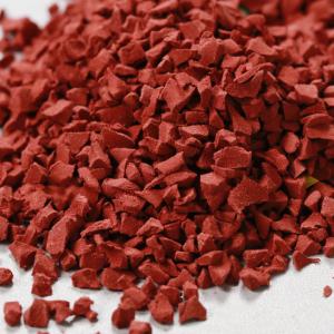 IAAF Playground Rubber Safety Tiles For Running Track Anti - Abrasion