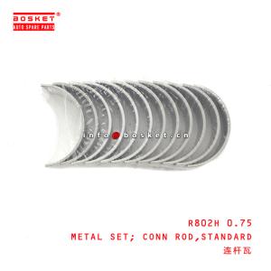 China R802H 0.75 Standard Connecting Rod Metal Set For ISUZU 6HE1 on sale