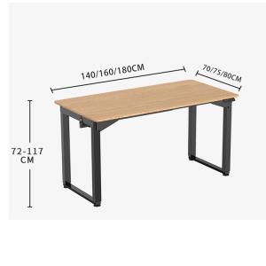 White Black Dual Motor Electric Sit Stand Desk with 25mm/s Speed and Adjustable