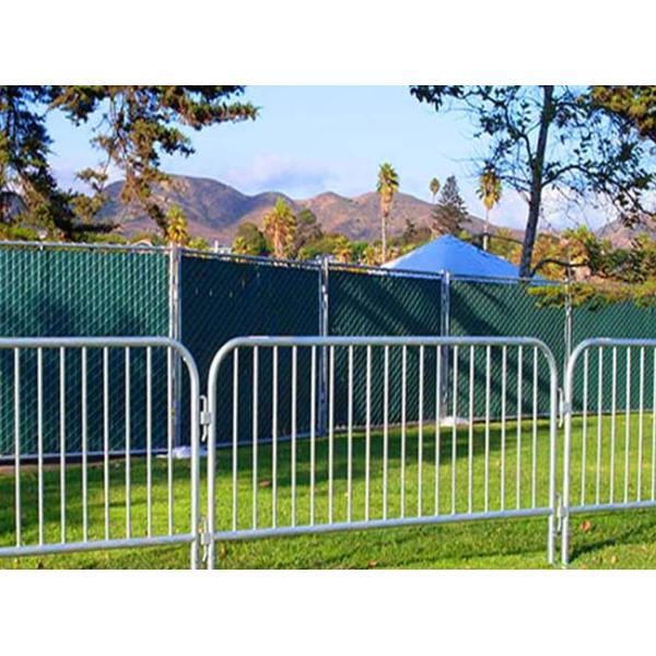 Gauge 16 Galvanized Steel Crowd Control Barrier 5/8" Hook