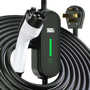 220V 7.2KW EV Charger Solutions J1722 Portable Electric Car Charger