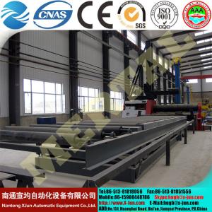 Hot! MCLW12HXNC-60*3500Wind tower manufacturing Hydraulic CNC Plate rolling