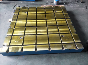 Grinding Surface Machining Part T Slots Cast Iron Lapping Plates
