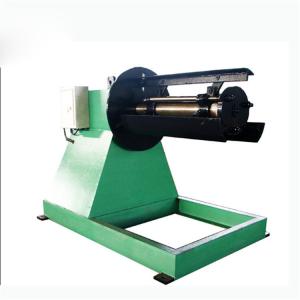HG 505 Pipe Bending Machine , Steel Coil Decoiling Machine Color Hydraulic