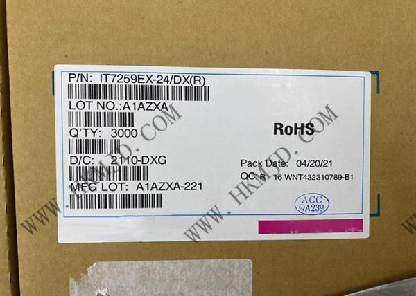 Quality IT7259EX-24/DX 24 Channel Capacitive Sensor Detection Controller IT7259EX-24 QFN for sale