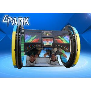48V / 20A Rolling Car Game Machine With Seats In Playground And Amusement Center