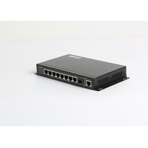 CCC Certification 8FE 2 1000M SFP Ports DC12V Gigabit Ethernet Switch