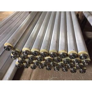 Stainless Steel Fabric Winding Roller Shaft For Rapier Loom Machine