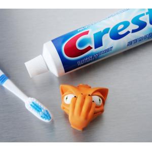 OEM Cat Shape Toothpaste Spread Heads PP Food Grade Safe Soft For Children