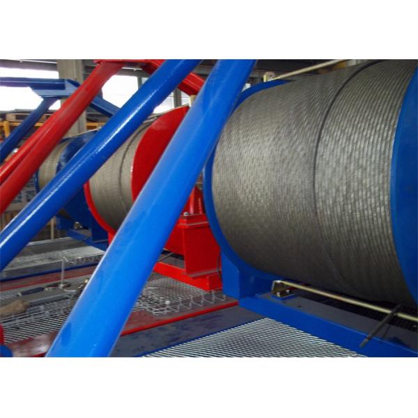 Hot Spray Zinc Cable Winding Drum Multipurpose For Mine Lifting