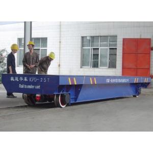 Large Capacity Battery Transfer Cart , Agricultural Coil Transfer Car Platform