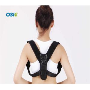 Wholesale Black Shoulder Posture Support Brace Adjustable Lightweight Breathable from china suppliers