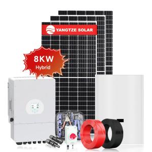 Household 8KW Hybrid Solar System Kit Inverter RS232 Communication