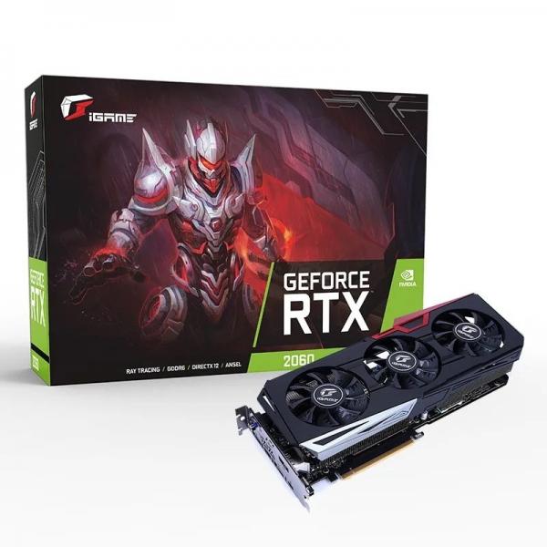 Quality 6GB GDDR6 RTX 2060 Graphics Card IGame GeForce RTX 2060 Ultra OC for sale
