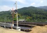 Aluminum And Stainless Solar PV Mounting Structure 12um Anodizing