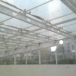 Q345 Roof Dome Skylight Hollow Laminated Tempered Flat Roof Dome Lights 960mm