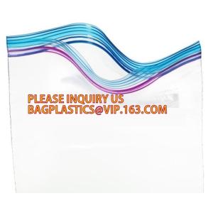 Reusable Leakproof Print Zip Lock Sandwich Bag, Fat bottom bag With Zip lock