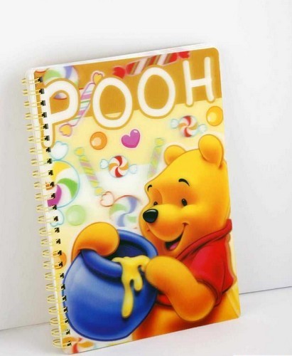 PLASTIC LENTICULAR Promotional pp pet 3d lenticular notebook/dairy notebook