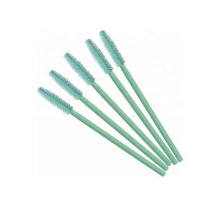 50 pcs/pack Silicone Disposable Eyelashes Brush And Lash Comb mascara Wand