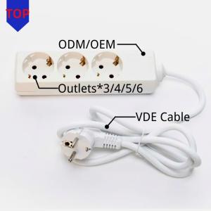 3m 3 Way Universal Extension Cable and Switch Socket for Multi Plug Power Socket