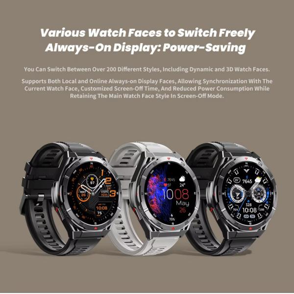 2025 Smart Watch X2B GPS Positioning AMOLED Screen 170+ Sport Modes 3ATM Waterproof Montre Intelligente Fitness Smart Watch