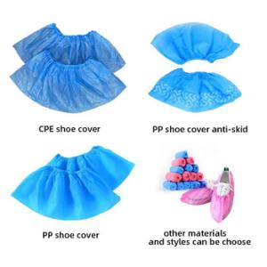 Anti Static Anti Skid PP Disposable Shoe Covers For Factory / Household