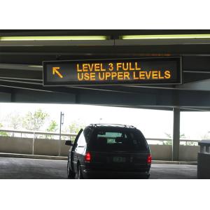 7000nit VMS Parking Guidance Long Lifespan Vehicle Counting System