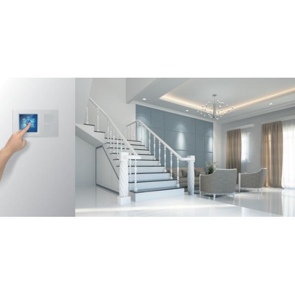 RS-485 Communication Touch Screen Dimmer Switch 5A With Full Viewing Angle