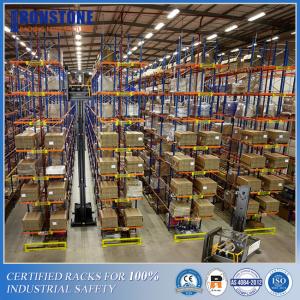 High Bay VNA Warehouse Pallet Racking With High Storage Density