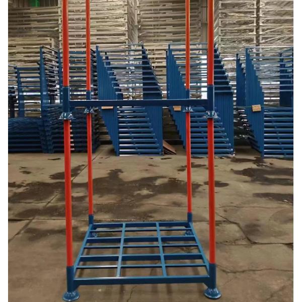 Folding Rack Pallet Stacking Frames Warehouse Pallet Stacking Tire Storage Stacking