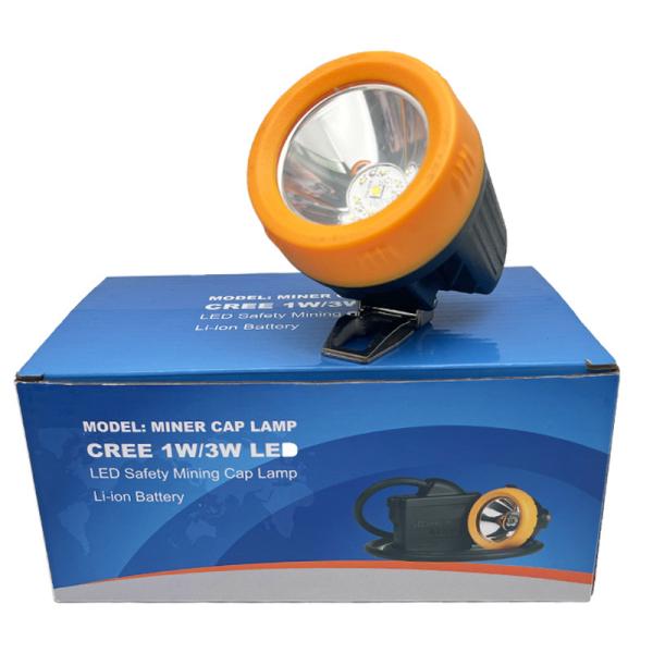 Quality Wireless Rechargeable Mining Cap Lamps 3.8Ah 10000lux For Miners Safety for sale