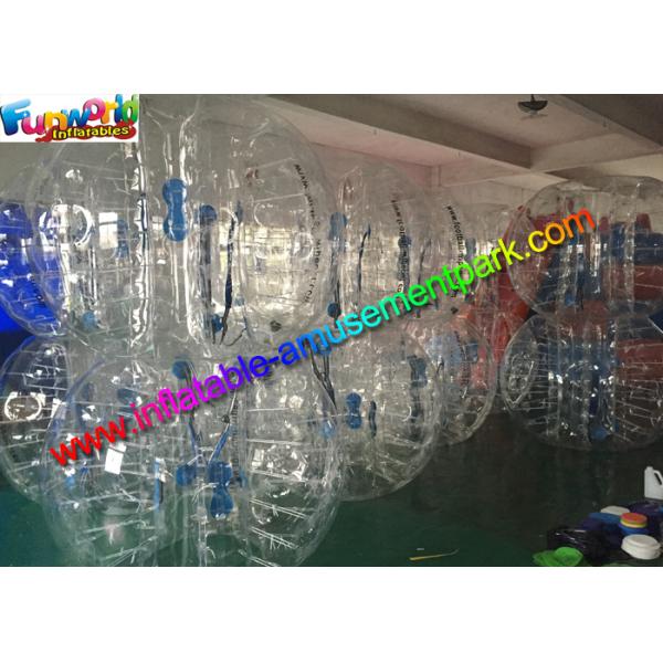 Transparent Body Zorb Ball / Bubble Football Ball / Bubble Bumper Ball With TPU