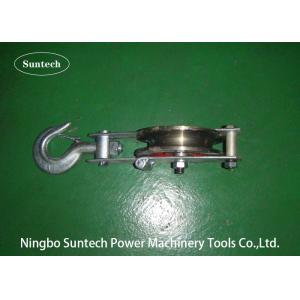 Grounding Wire Cable Pulling Pulley Conductor Stringing Blocks