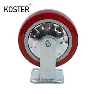 Customized Request Heavy Duty Polypropylene Fixed Casters Wheels with Roller