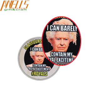 Promotional Polyester Dye Sublimation Patch Full Color All Over Print