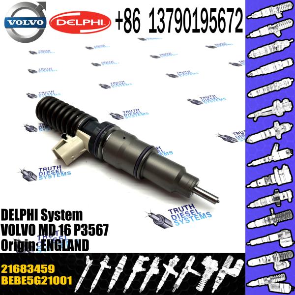 Diesel Fuel Injector BEBE5G21001 BEBE5G13001 21683459 For VOL MD16 P3567