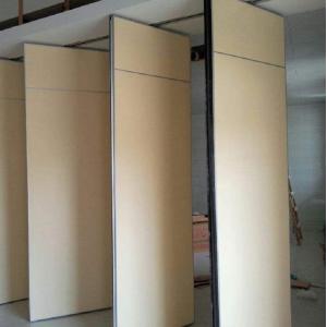 Function Interior Office Portable Wood Movable Partition Walls With Aluminum