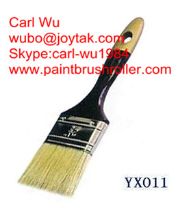 Natural pure bristle Chinese bristle synthetic mix paint brush wood handle plastic handle 3 inch PB-019