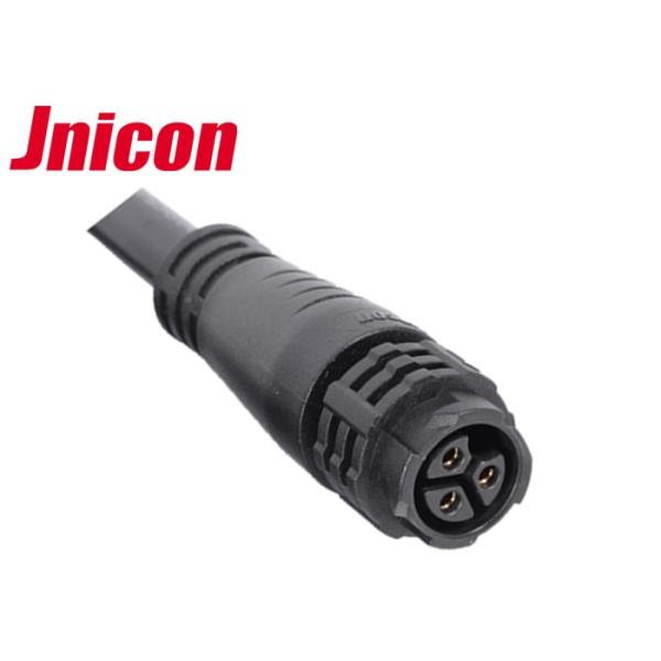 Electrical Home Waterproof Audio Connector High Durability PA66 / Plastic Housing