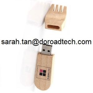 Wholesale Wooden Fork Shaped USB Flash Drives from china suppliers